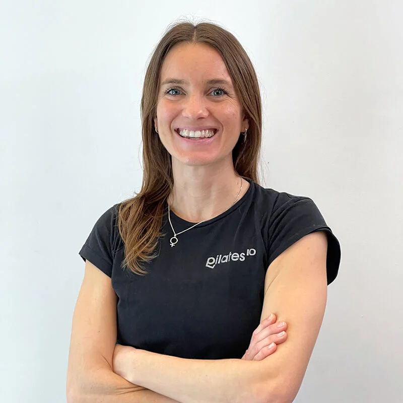 Amanda, instructora de Pilates