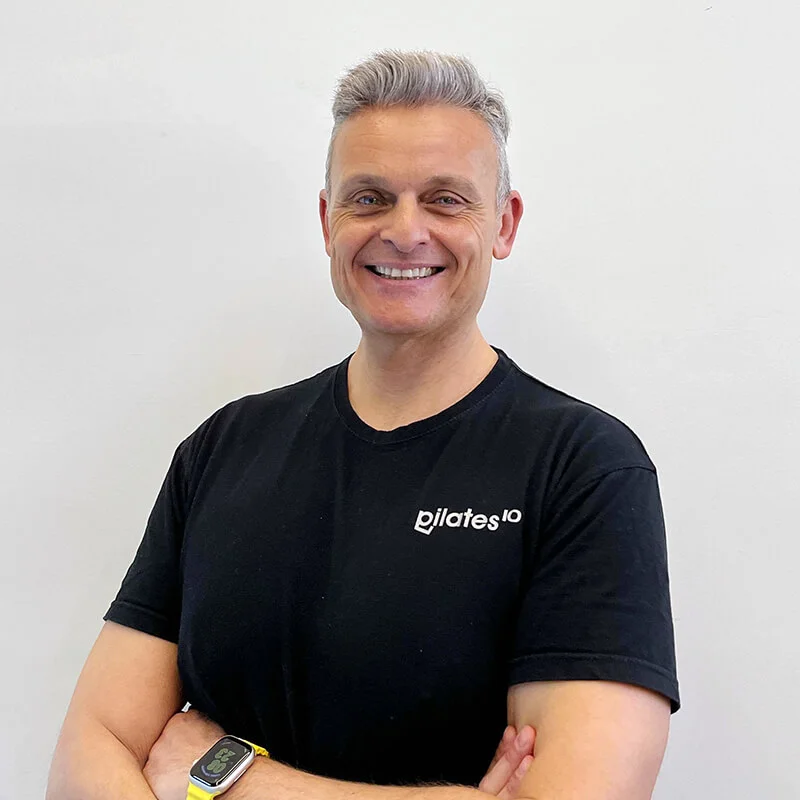 David, instructor de Pilates
