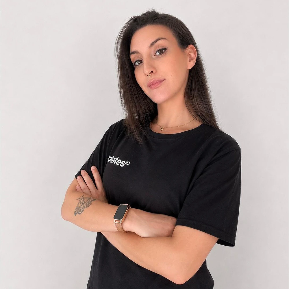 Marta Montero, coordinadora y atención al cliente en Pilates10 Sants Barcelona